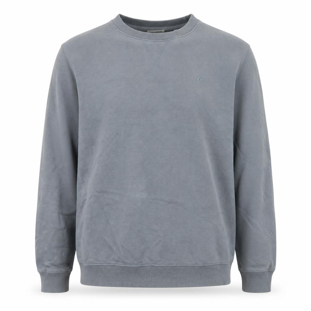 Croxley Mens Grey L Pullover Crew Neck Sweatshirt