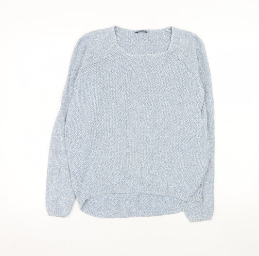 Tom Tailor Men's Blue Cotton Knit Pullover Jumper M