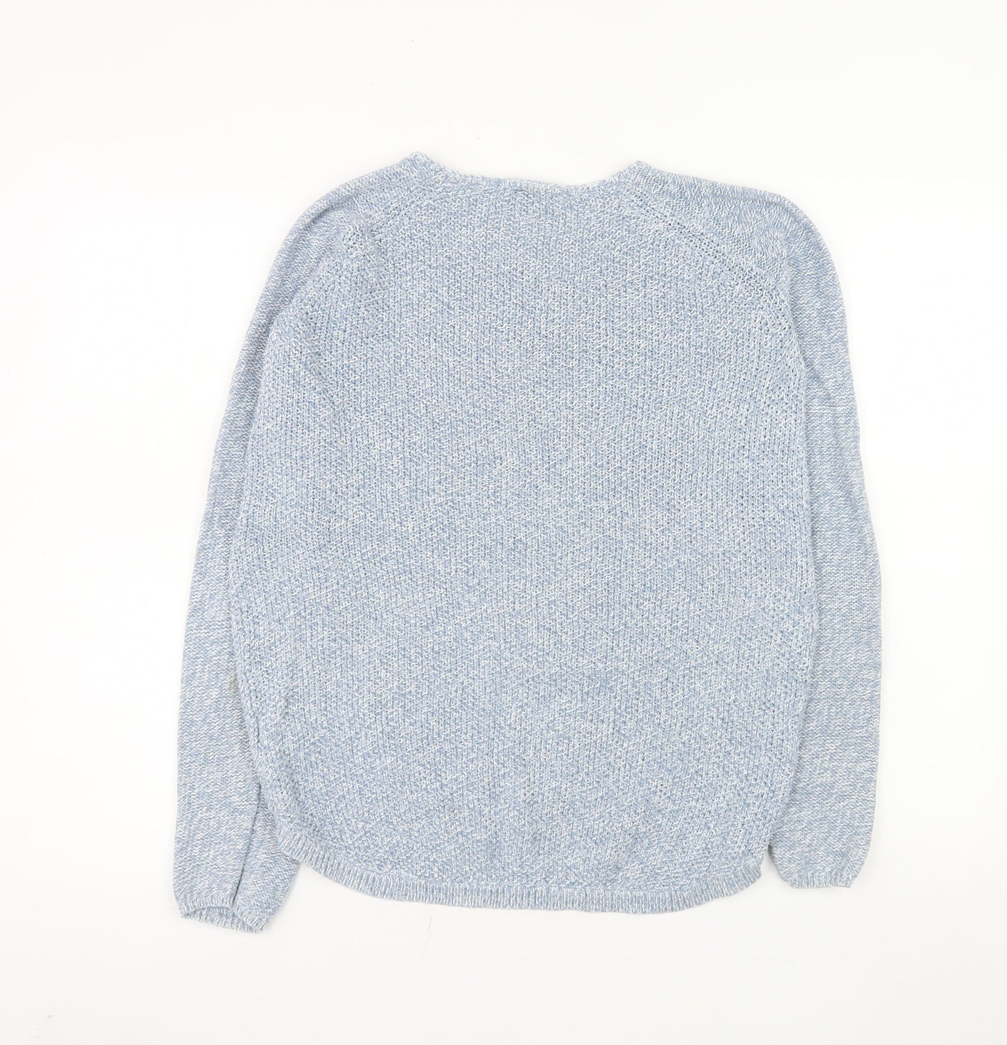 Tom Tailor Men's Blue Cotton Knit Pullover Jumper M