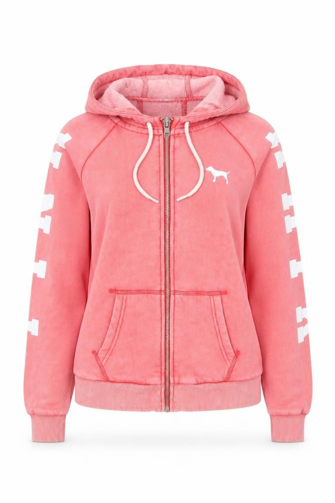 Victoria's Secret PINK Women's Pink XS Full Zip Hooded Jacket