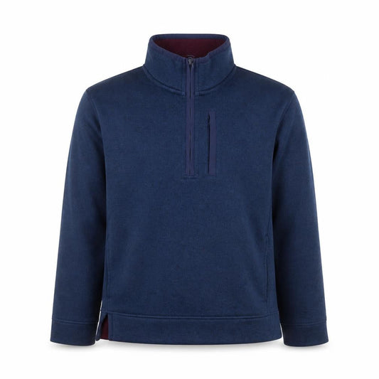 FatFace Men's Blue 1/2 Zip Fleece Sweatshirt Size L