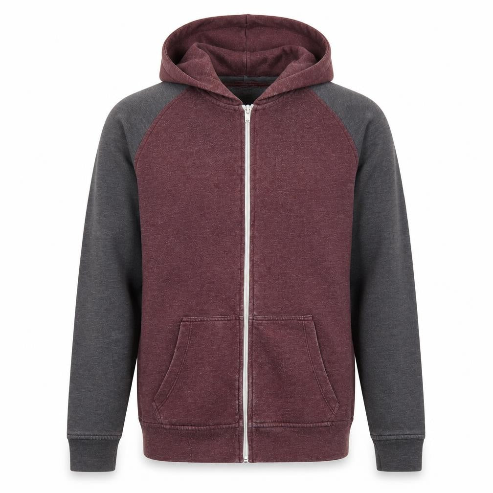 Red Herring Men's Small Multicoloured Full Zip Hoodie Jacket