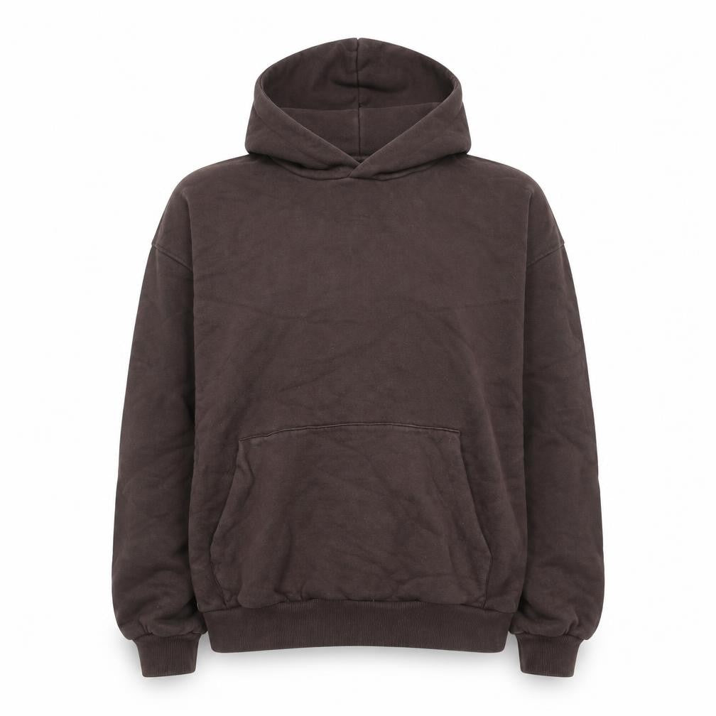ASOS Design Women Brown 2XL Pullover Hoodie Cotton Blend