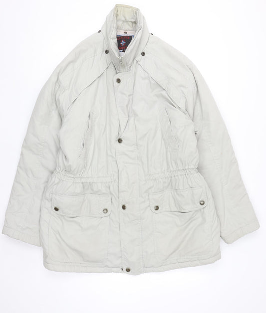 Glacier Point Women Ivory L Parka Jacket Padded Winter Coat