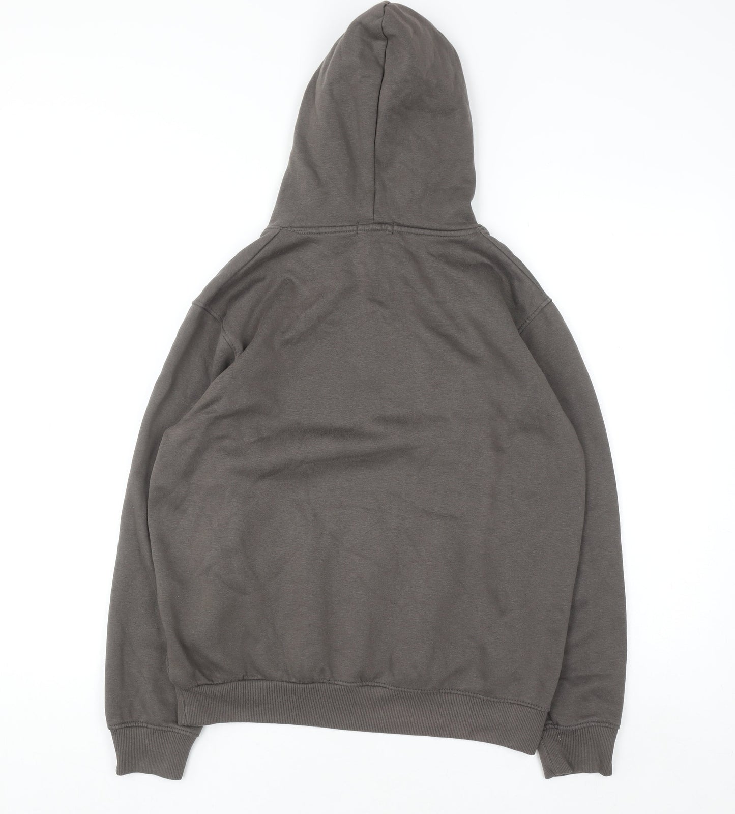 PrettyLittleThing Womens Brown Pullover Hoodie Size S Casual Cotton Blend