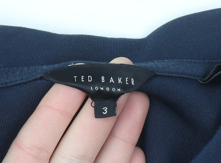 Ted Baker Men's Blue Crew Neck Pullover Sweatshirt M
