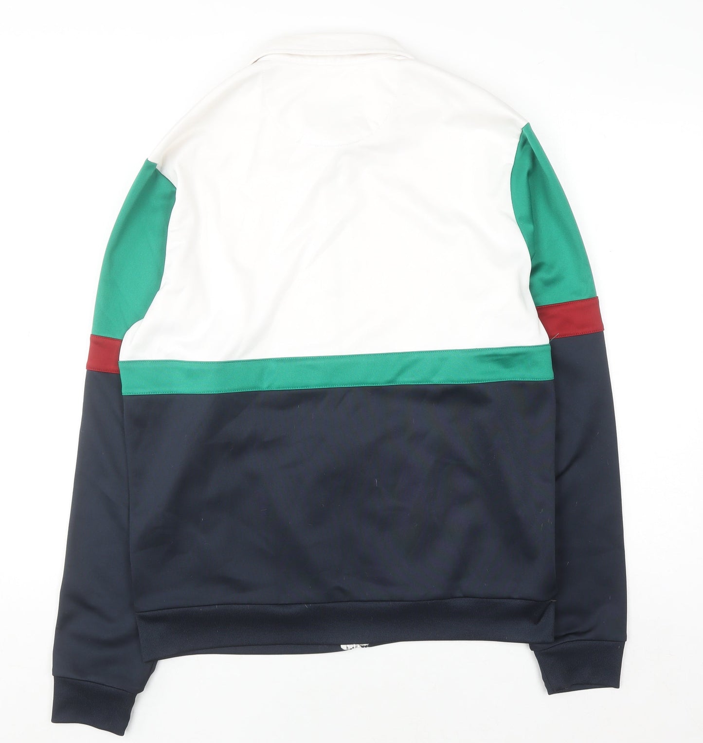 Farah Men's Multicoloured Full Zip Collared Sweatshirt M