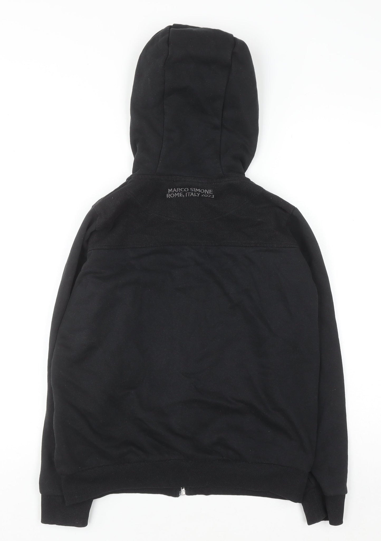 Ryder Cup Boys Black Full Zip Hoodie 11-12 Years Cotton Blend