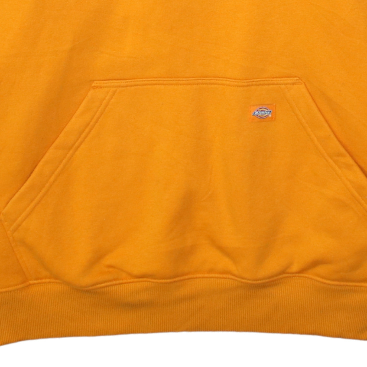 Dickies Women's Orange 2XL Pullover Hoodie with Logo Print