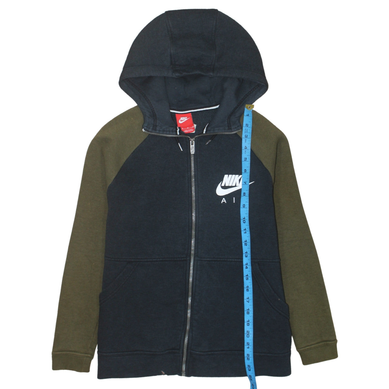 Nike Men's Multicoloured Full Zip Hoodie M Regular Fit