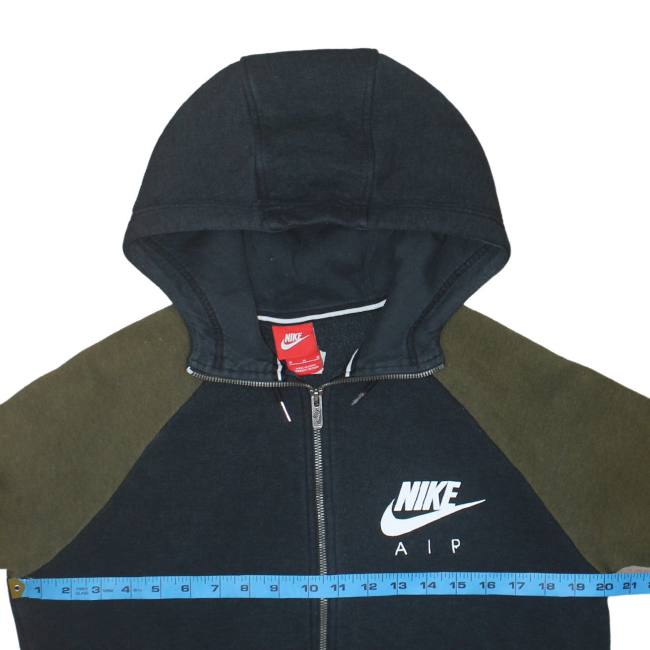Nike Men's Multicoloured Full Zip Hoodie M Regular Fit