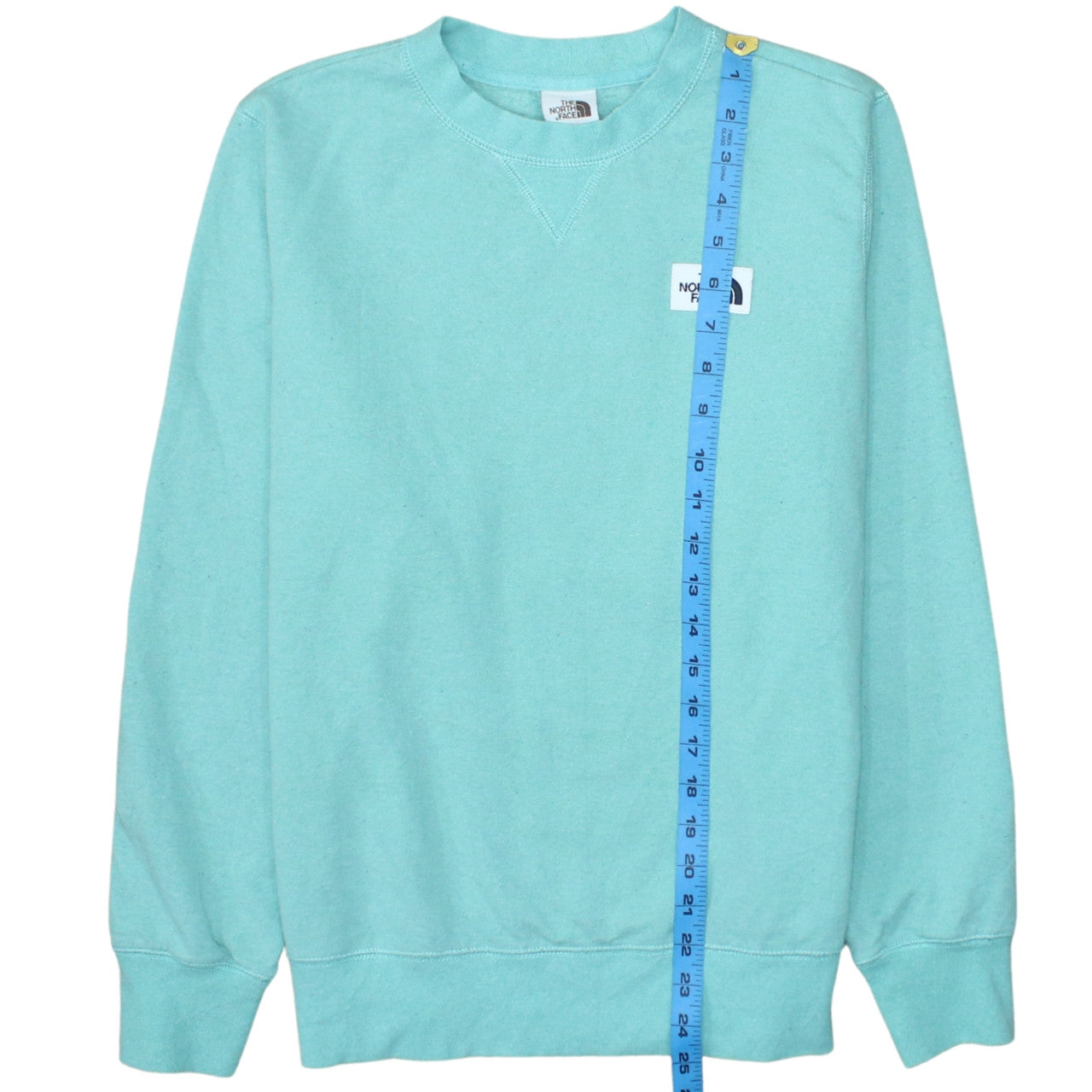 The North Face Womens Blue Small Crew Neck Pullover Sweatshirt