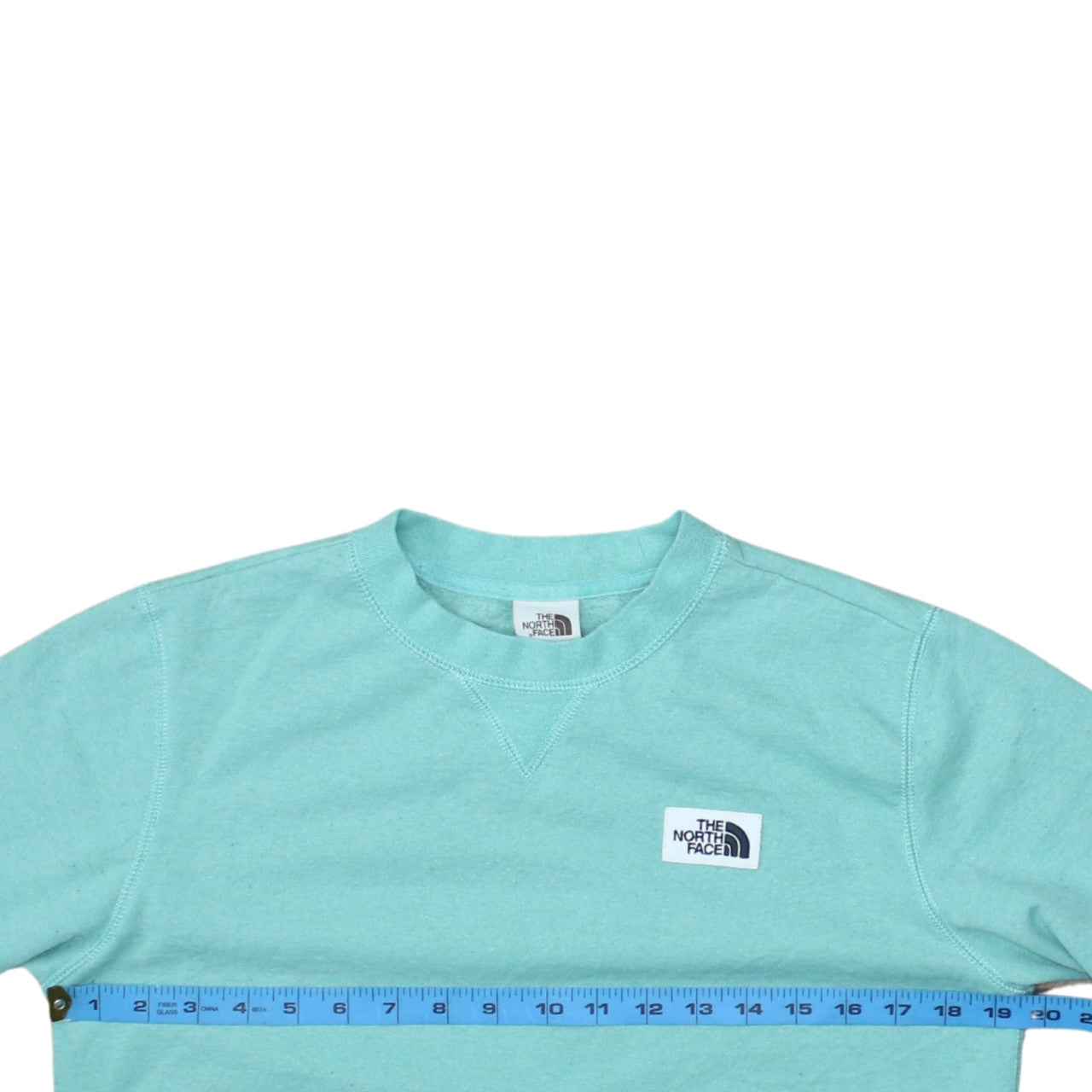 The North Face Womens Blue Small Crew Neck Pullover Sweatshirt