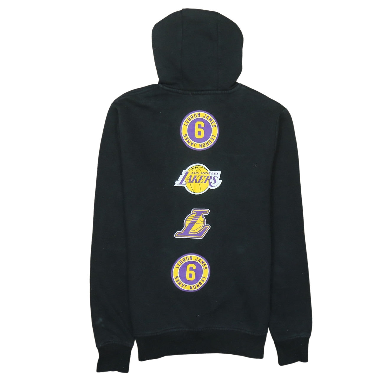 Primark NBA Los Angeles Lakers Black Hoodie Men’s M Pullover