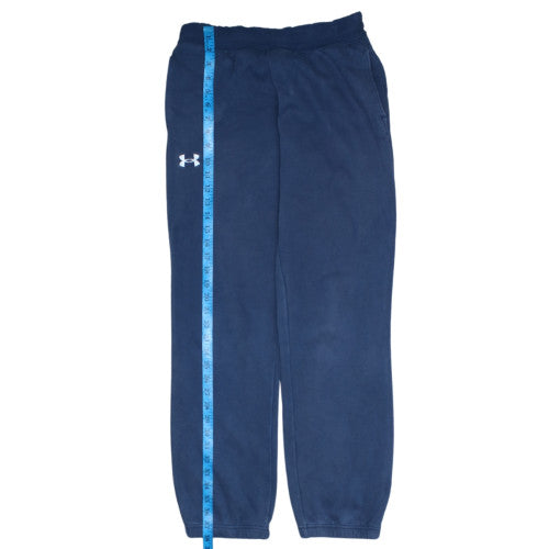 Under Armour Mens Blue Fleece Jogger Sweatpants Size Small Athletic Fit