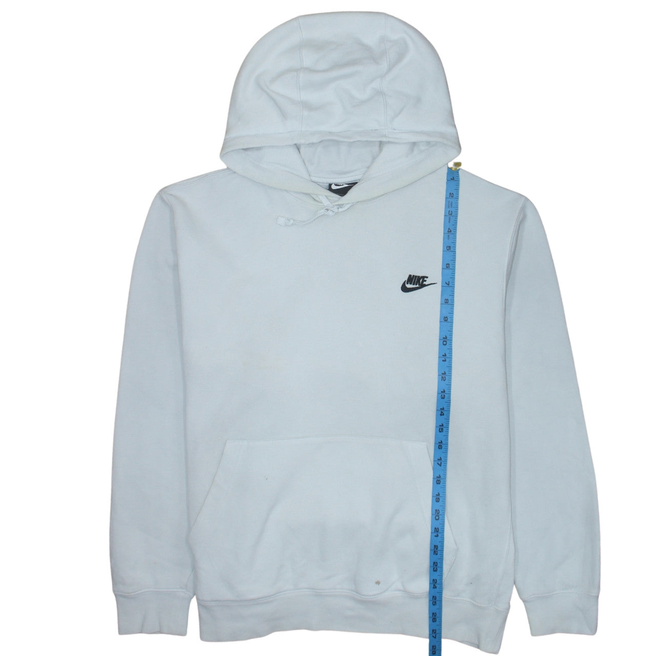 Nike Men's White XL Pullover Hoodie Fleece Sweatshirt