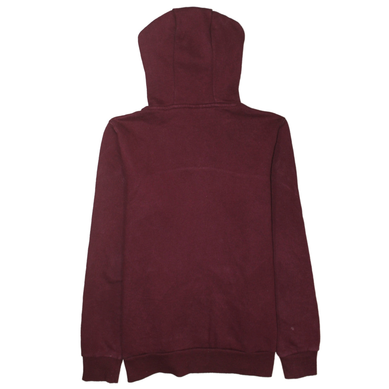 Ellesse Men's Red Pullover Hoodie Size M Logo Fleece Sweatshirt