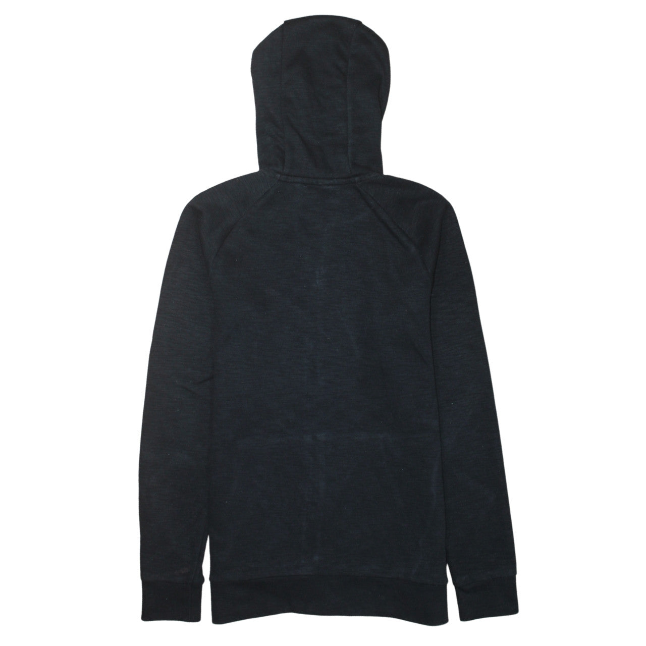 Nike Men's Black Full Zip Hoodie Small Cotton Blend Sportswear