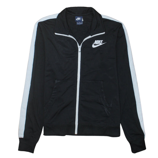 Nike Men's Black Full Zip Collared Sweatshirt M Sportswear