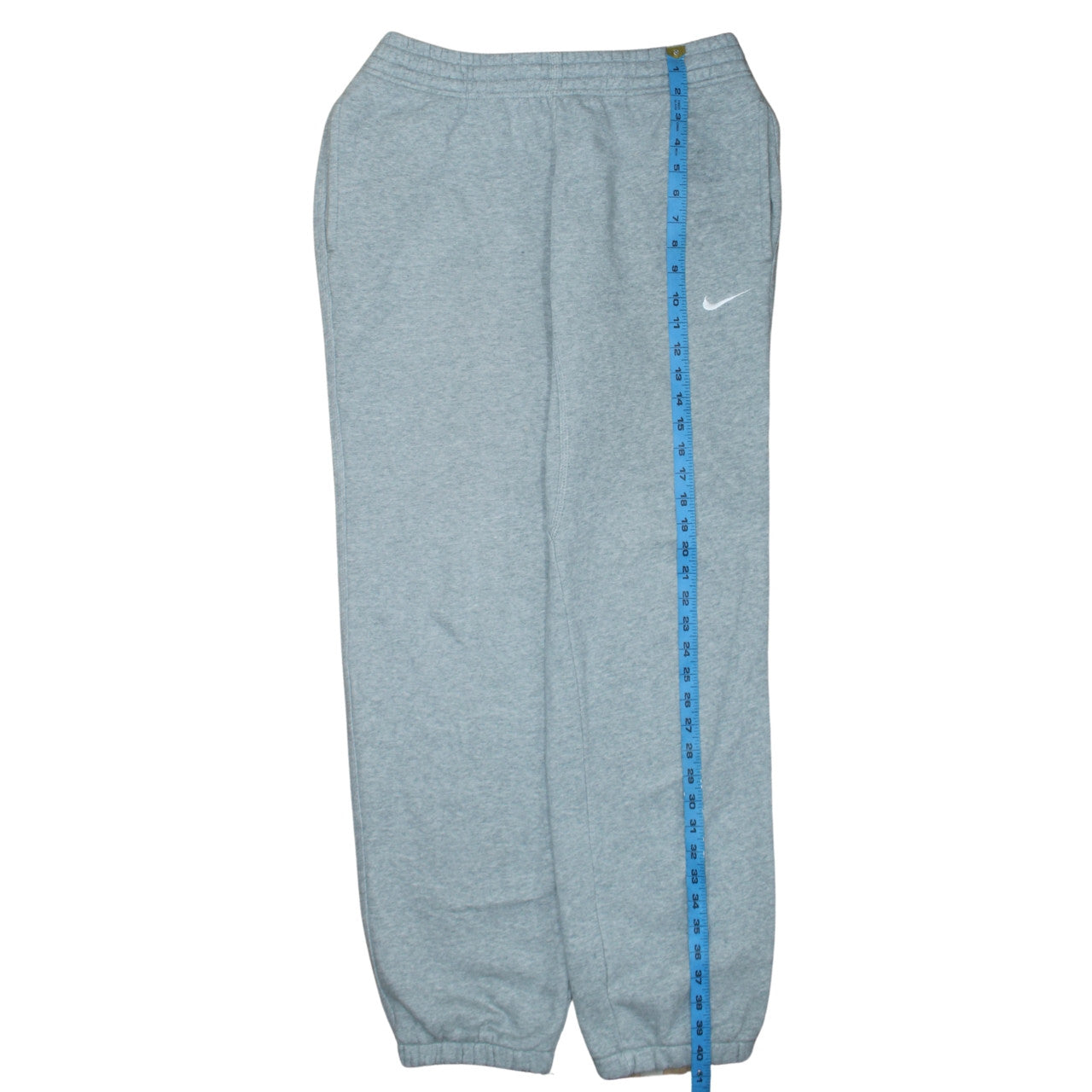 Nike Men's Grey Small Regular Fit Fleece Sweatpants