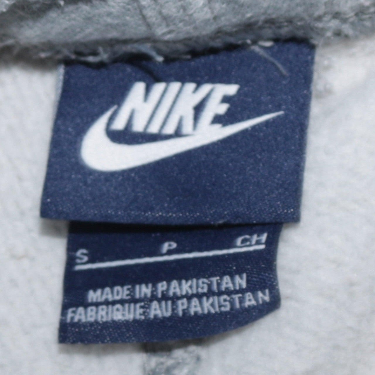 Nike Men's Grey Small Regular Fit Fleece Sweatpants