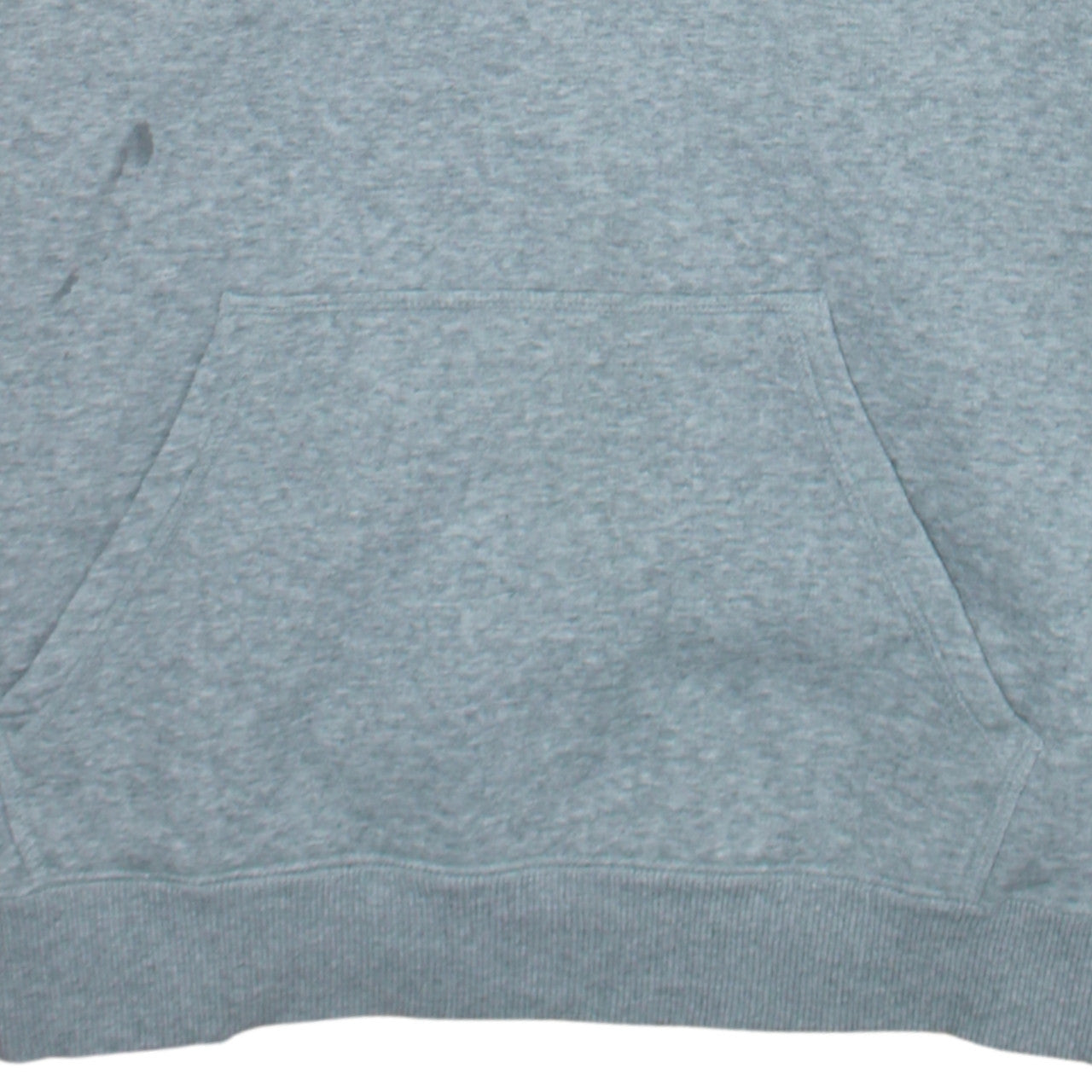 Nike Men's Grey 2XL Pullover Hoodie with Logo and Pockets