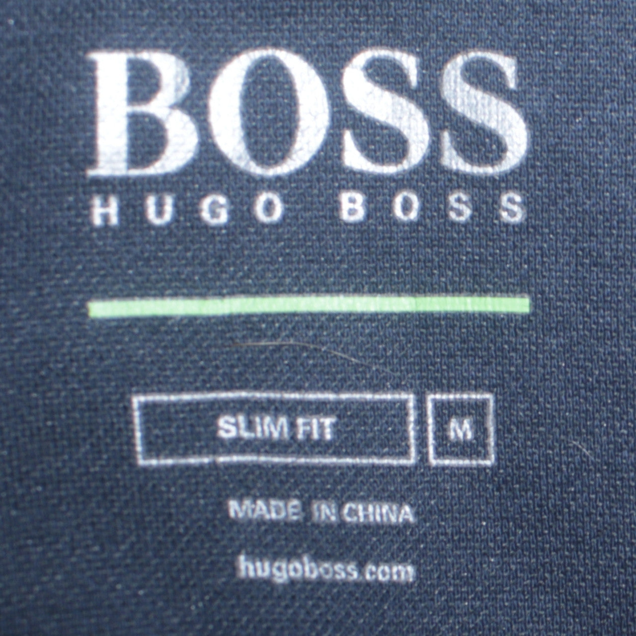 Hugo Boss Men's Blue Full Zip Slim Fit Sweatshirt M