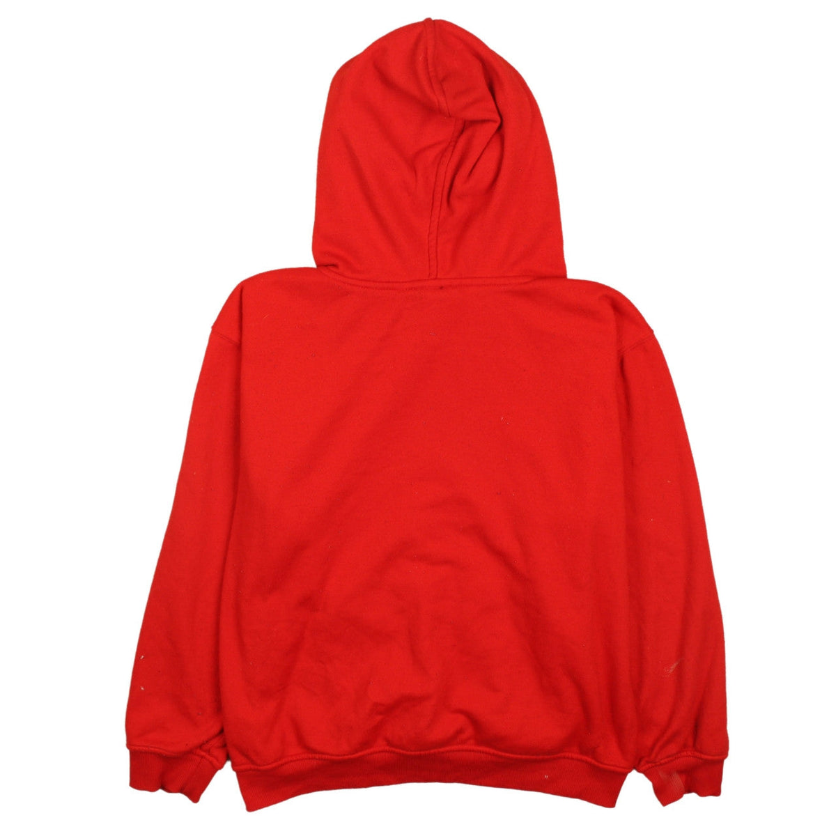 Puma Boys Red Pullover Hoodie Medium Fleece Lined Sportswear