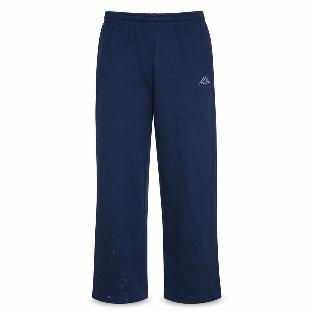 Kappa Men's Blue XS Sweatpants Regular Fit Cotton Blend Activewear