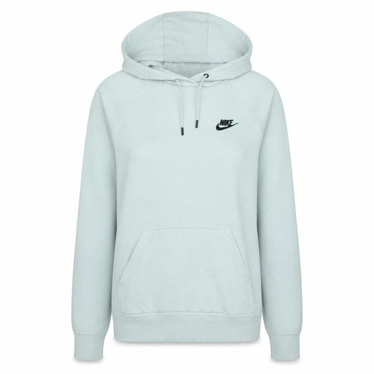 Nike Women’s Light Grey Pullover Hoodie Small Cotton Blend