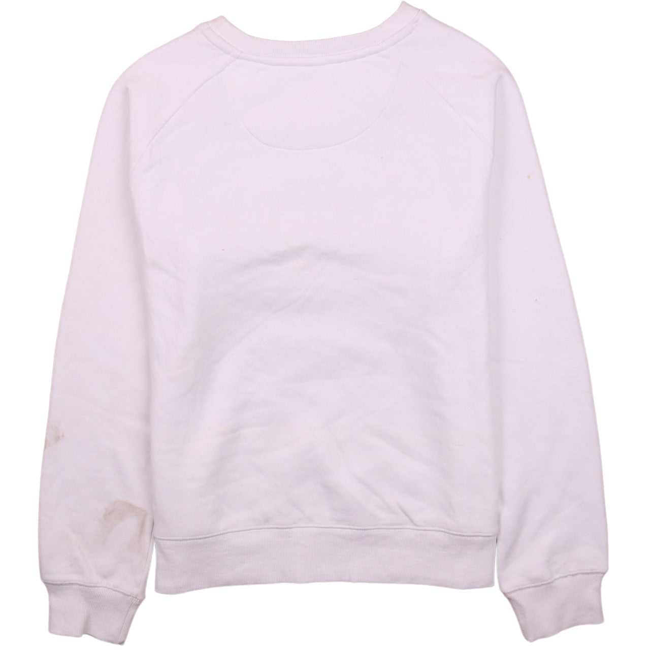 Levi's Girls White XL Pullover Sweatshirt with Logo Embroidery