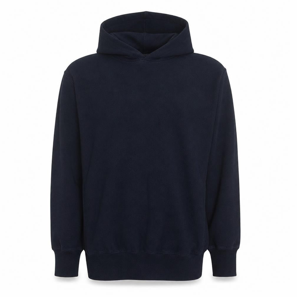 Champion Men's Blue Pullover Hoodie Large Embroidered Logo