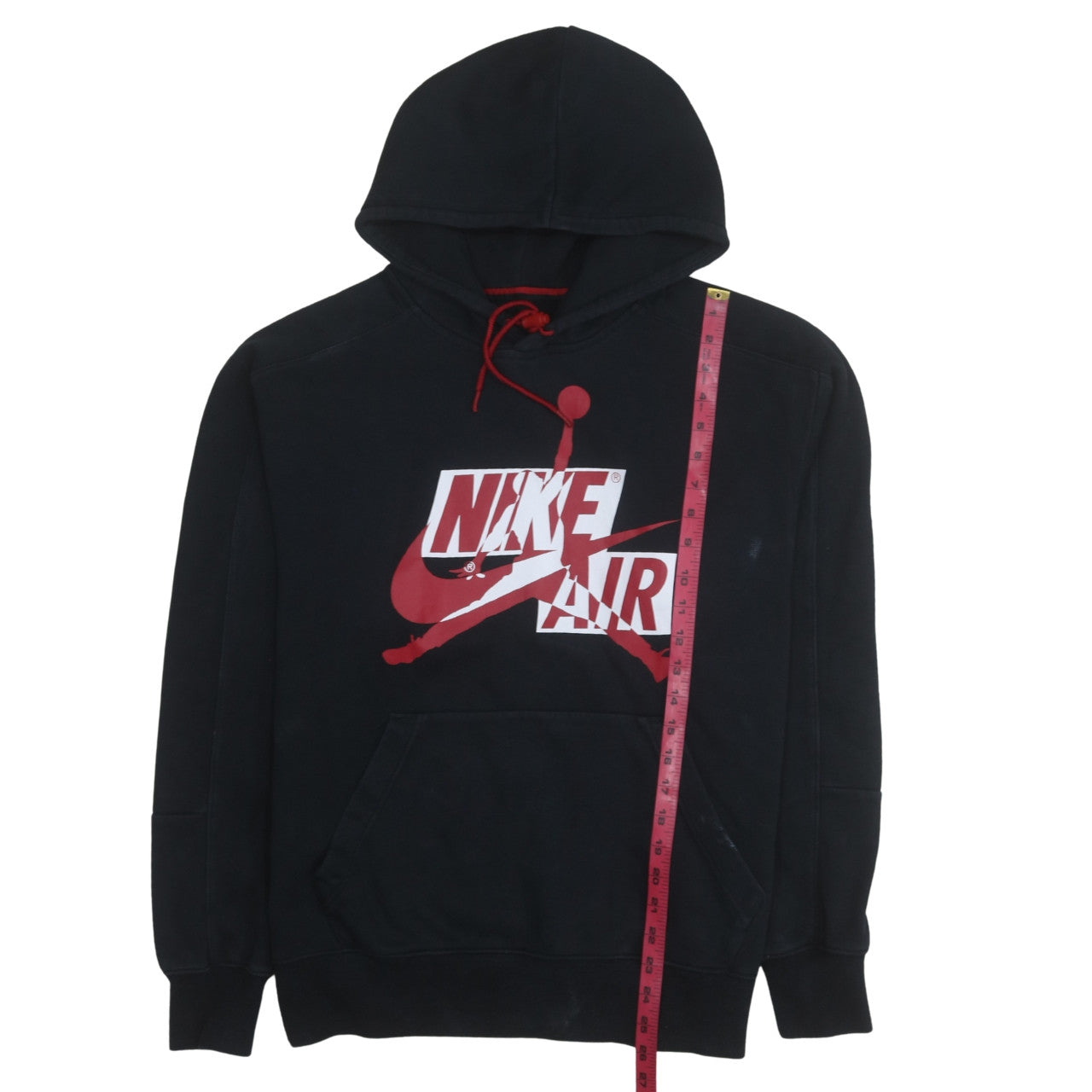 Jordan Men’s Black Pullover Hoodie M Logo Nike Air Basketball Fleece