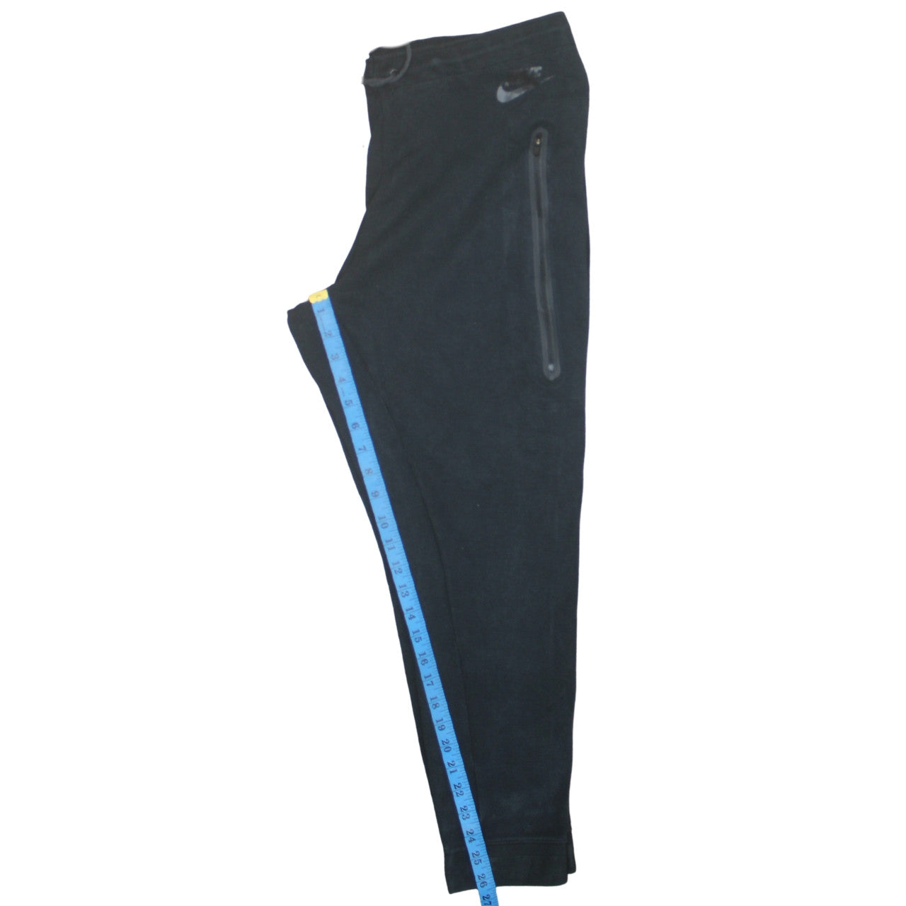 Nike Men's Black Jogger Trousers L Regular Fit Cotton Blend Activewear