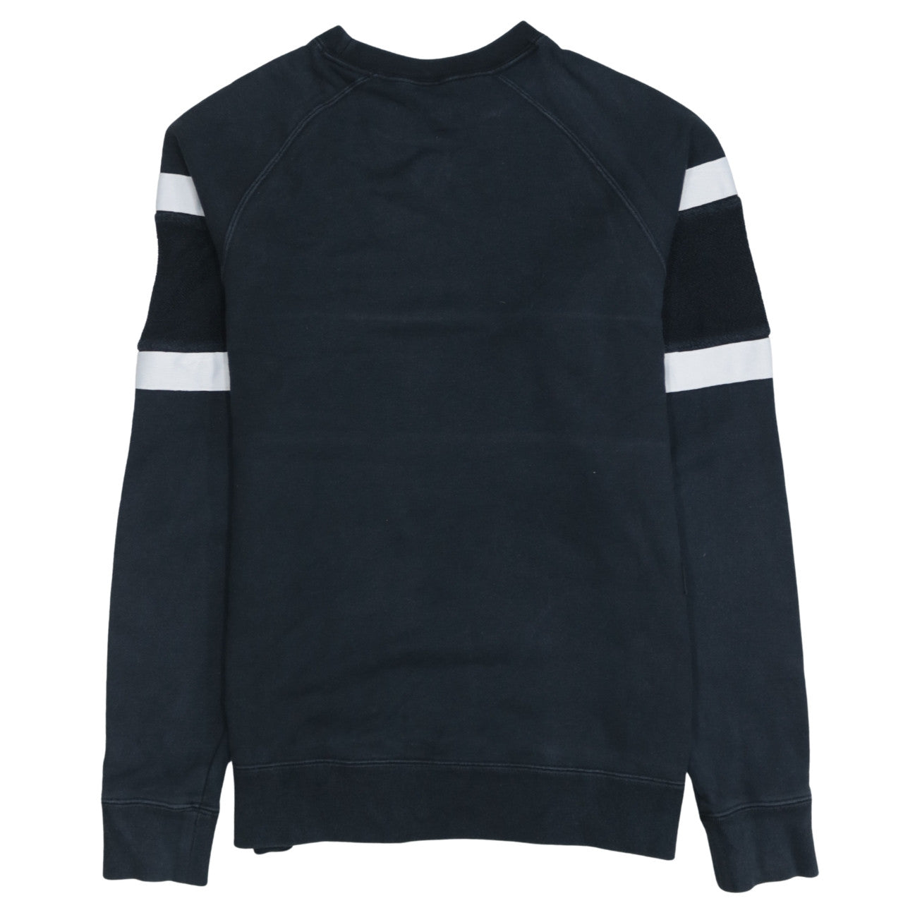 Nike SB Men's Black Striped Crew Neck Pullover Sweatshirt M