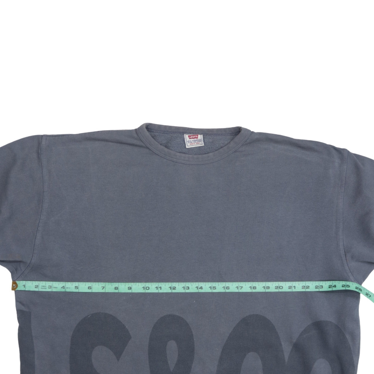 Levi's Men's Blue Graphic Logo Pullover Sweatshirt L