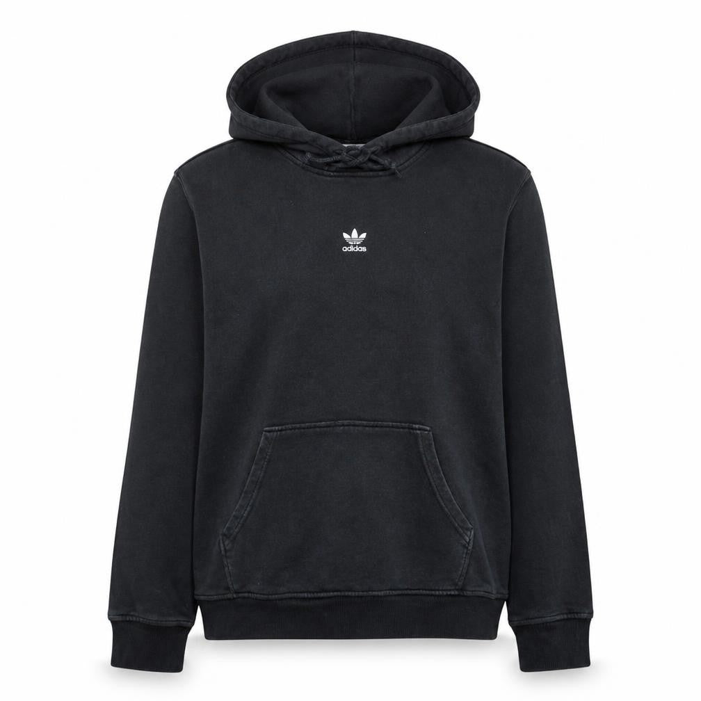 Adidas Womens Black Size 10 Pullover Hoodie Sweatshirt