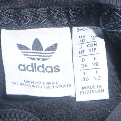 Additional view of Adidas women’s black, size UK 10, pullover hoodie sweatshirt