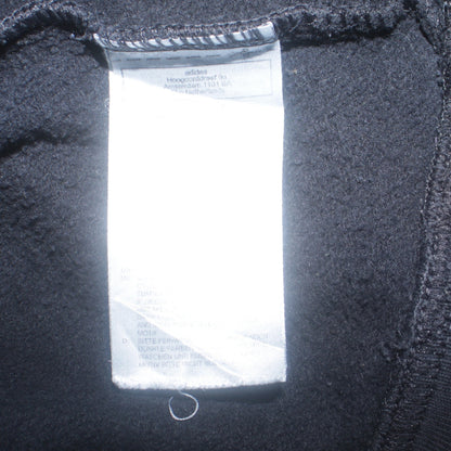 Additional view of Adidas women’s black, size UK 10, pullover hoodie sweatshirt