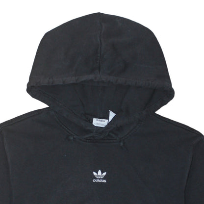 Additional view of Adidas women’s black, size UK 10, pullover hoodie sweatshirt