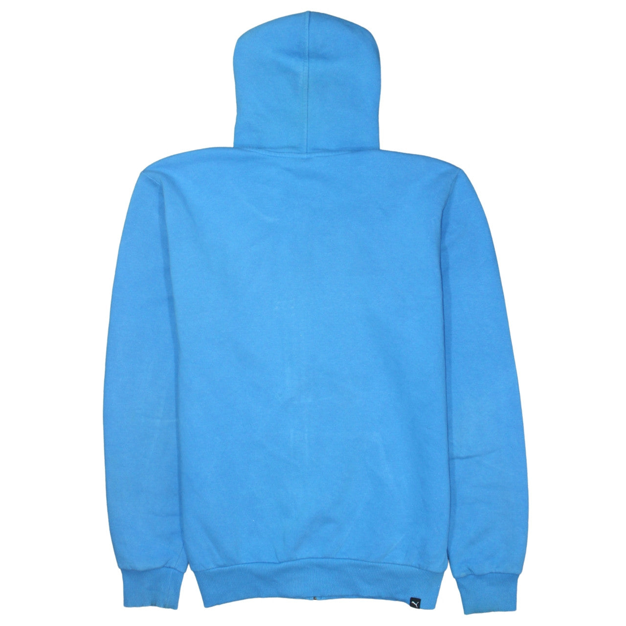Puma Men's Blue Full Zip Hoodie L Regular Fit Sportswear