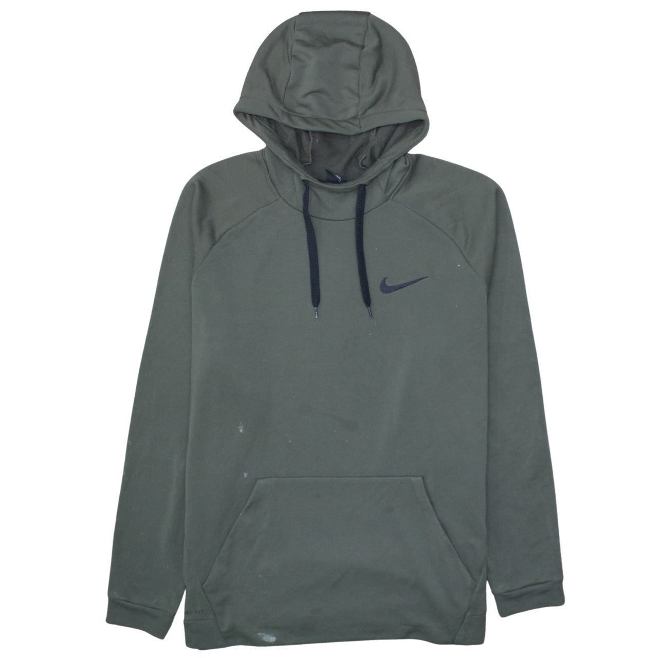 Nike Men’s Green Dri-Fit Pullover Hoodie 2XL Regular Fit