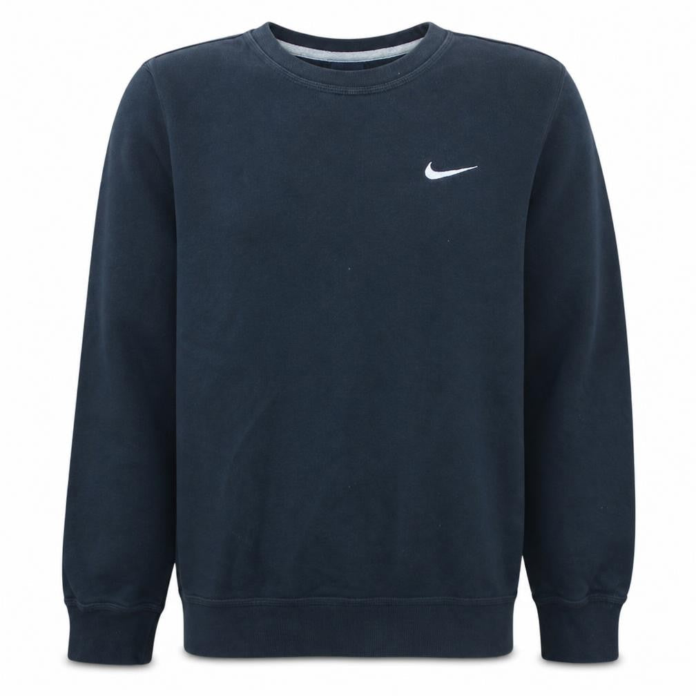 Nike Men's Blue Crew Neck Pullover Sweatshirt Size M