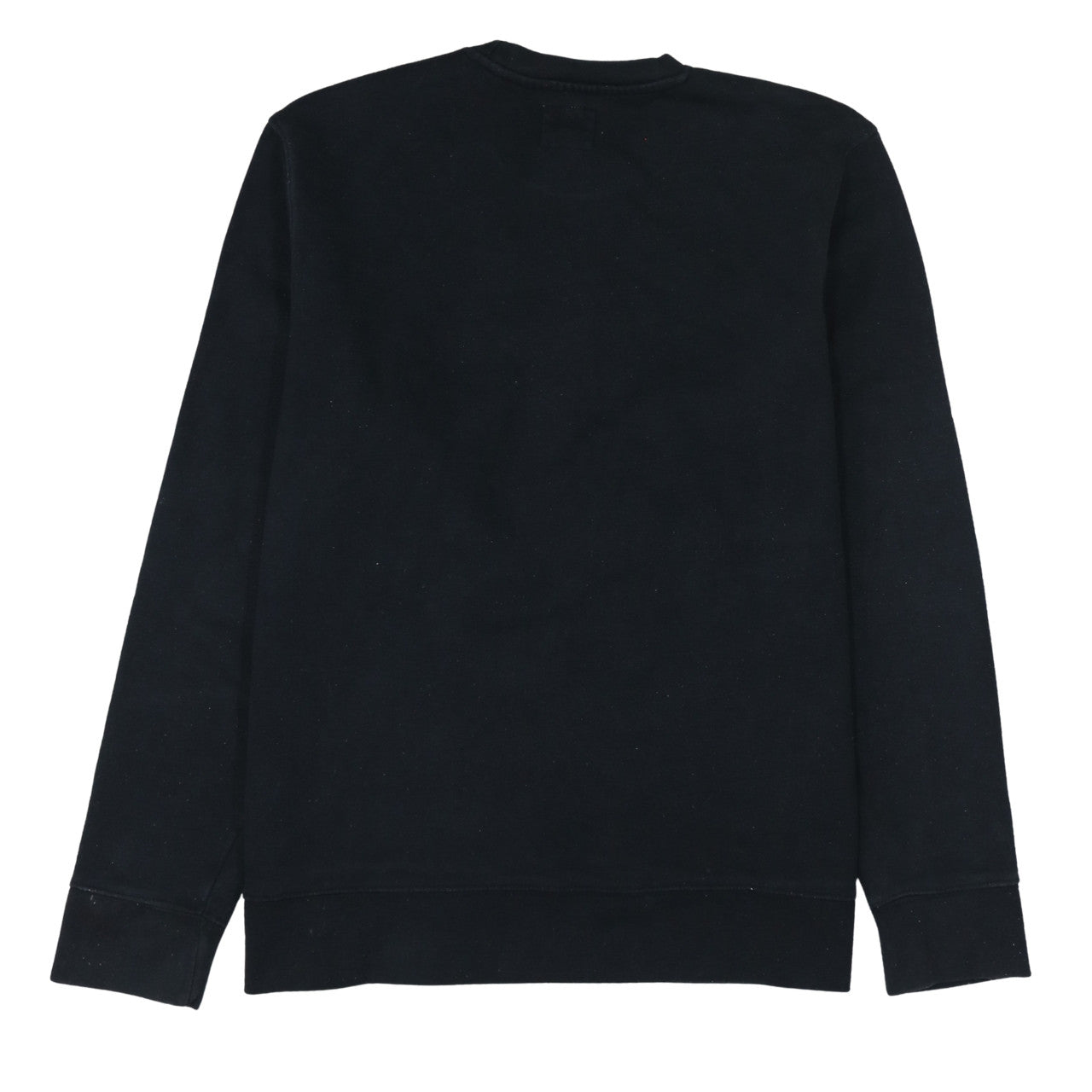 Champion Men Black L Pullover Sweatshirt Crew Neck Fleece Logo