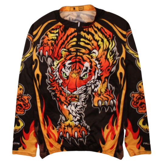 Paladin Men's Multicoloured 3XL Full Zip Tiger Graphic Sweatshirt