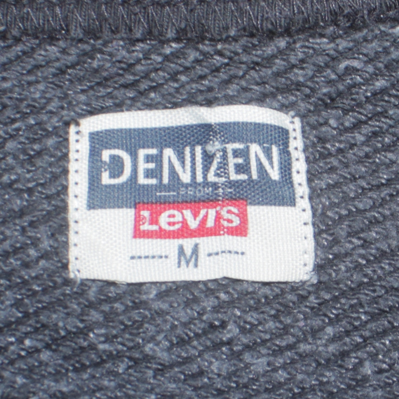 Levi's Denizen Men's Black Crew Neck Pullover Sweatshirt M