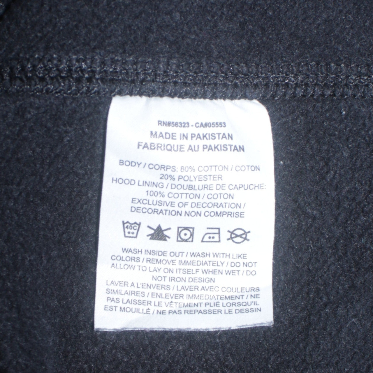 Nike Mens Black XL Pullover Hoodie Fleece Sweatshirt