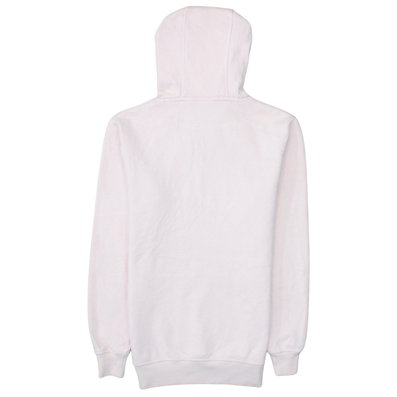 Ellesse Women's Pink Pullover Hoodie UK 8 Cotton Blend Logo Sportwear