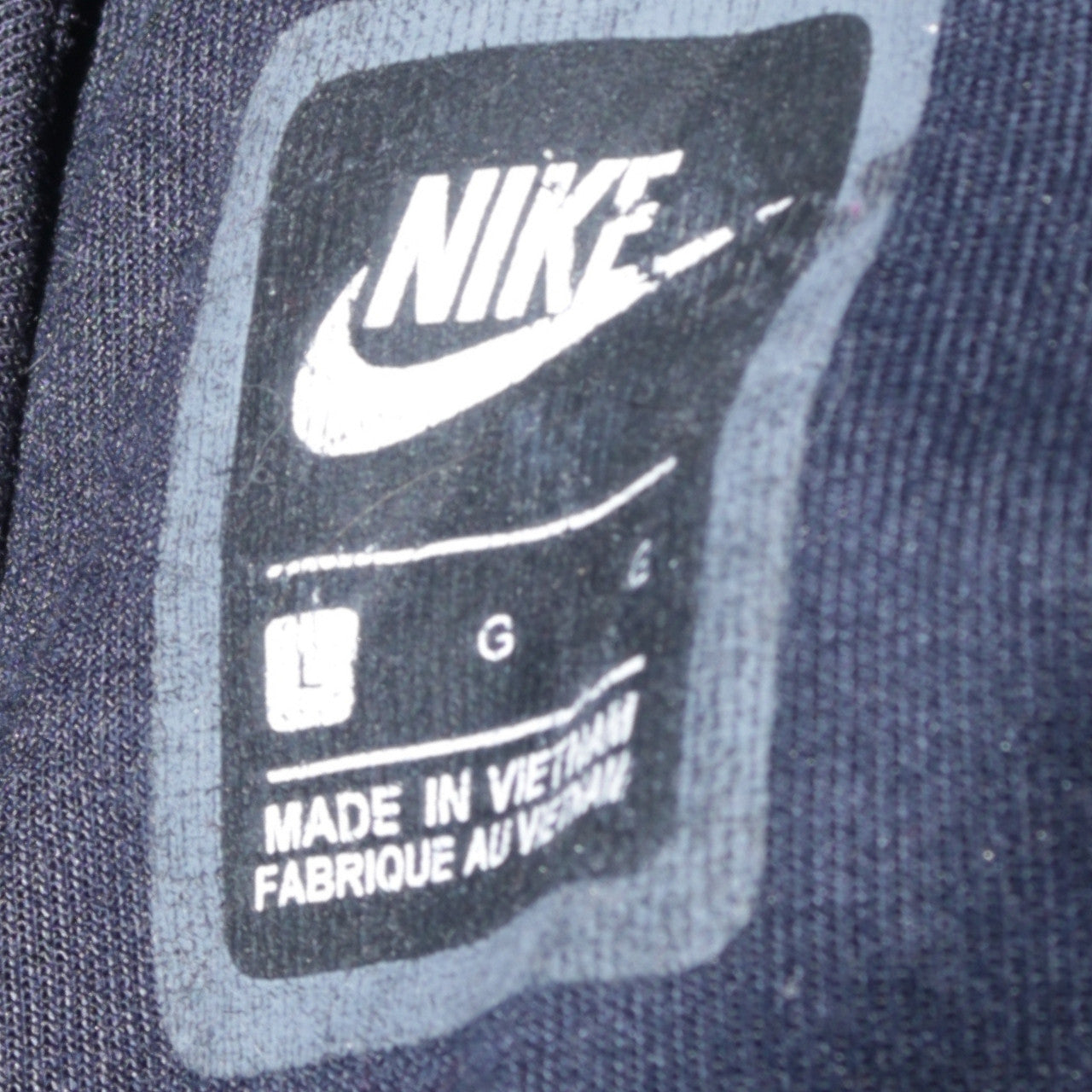 Nike Men's Blue Full Zip Hoodie L Sportswear Jacket