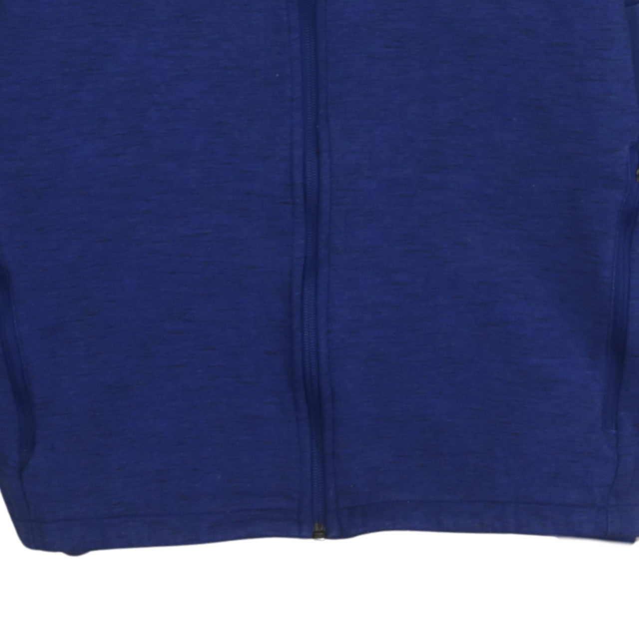 Puma Men's Blue Full Zip Hoodie Size L Sportswear Jacket